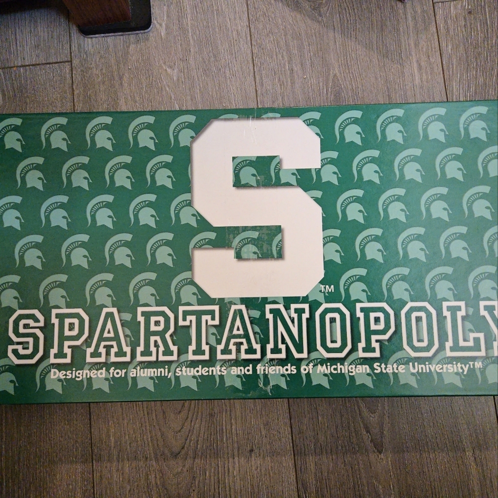 Spartonopoly Monopoly Gently Used Michigan State